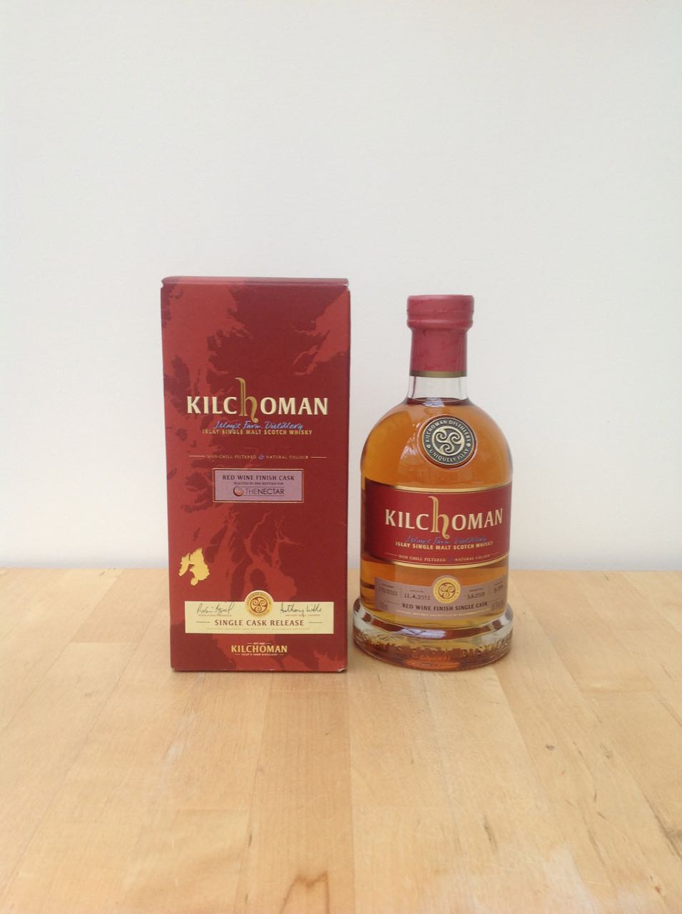 Kilchoman 2011 2018 Single Cask Red Wine Finish The Nectar Den Hoorn