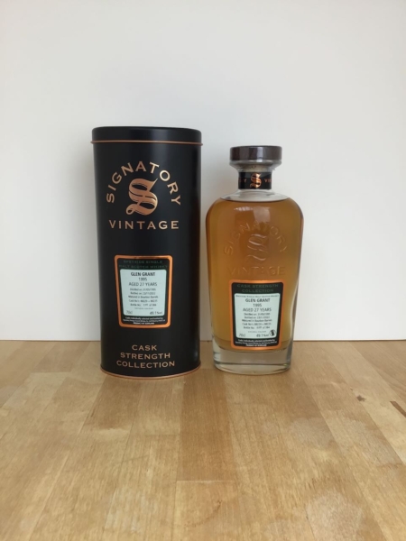 Glen Grant 1995 27 Years Signatory