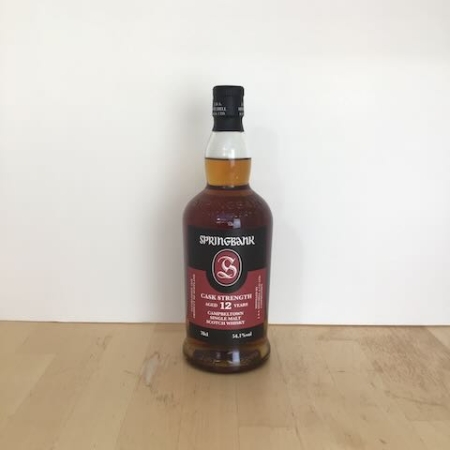 Springbank 12 Years Cask Strength Batch 24